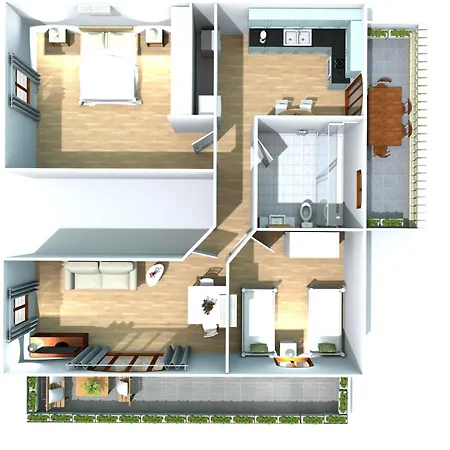 Appartement La Casa De Papel 2 *